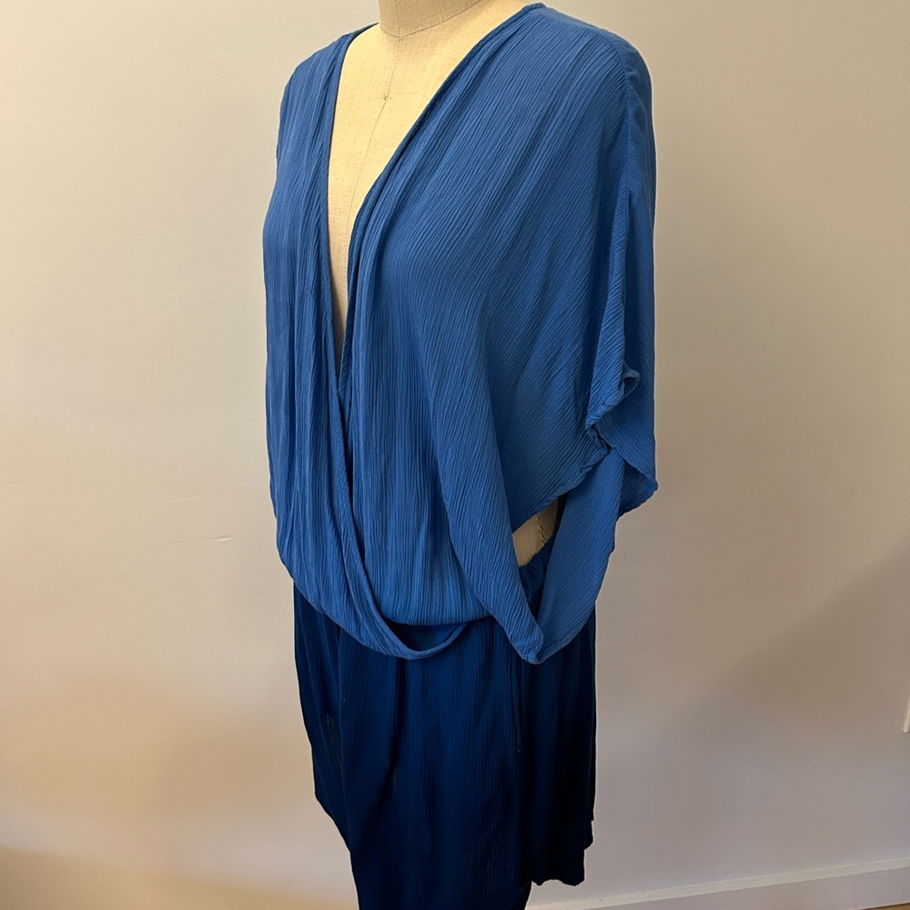 Blue Ombré Swim Coverup